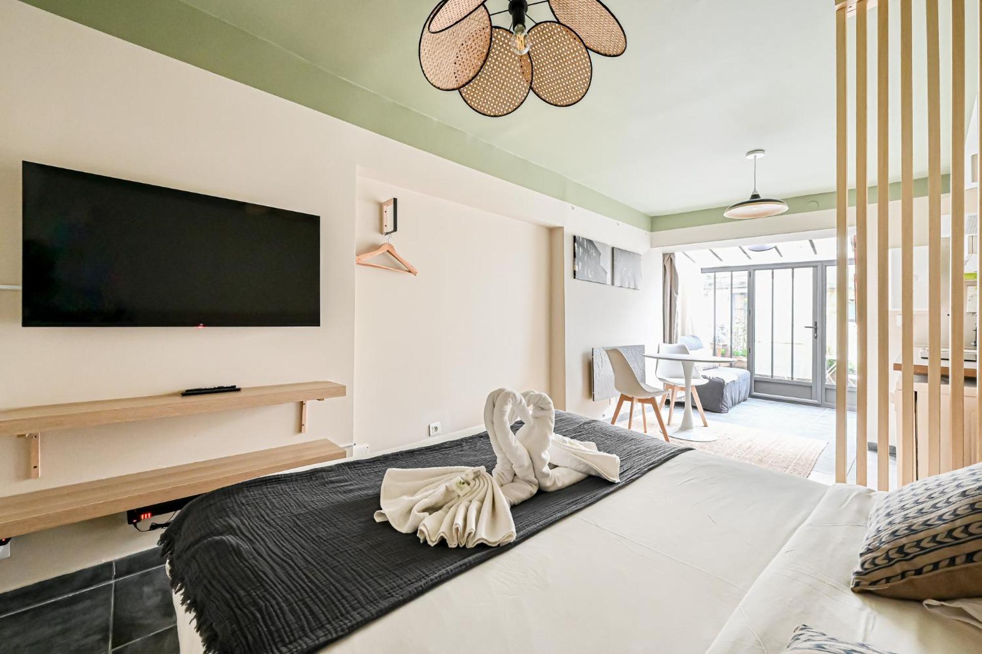 L'Oasis Parisien - 2 Pers - Metro Oberkampf Apartment Ngoại thất bức ảnh